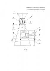 Устройство для отделения гребней и некондиционных ягод винограда (патент 2631696)