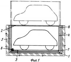 Подземный гараж (патент 2250329)
