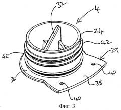 Устройство для розлива струей, средство перекрытия струи и повторно укупориваемая крышка (патент 2293048)