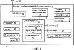 Тонкая активная крышка камеры для электронного устройства (патент 2452123)