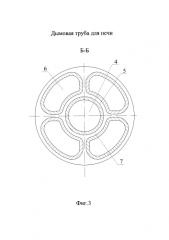 Дымовая труба для печи (патент 2586642)