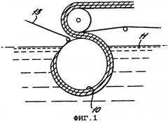 Бумага, включающая в себя широкий удлиненный непроницаемый элемент, и способ ее изготовления (патент 2299286)