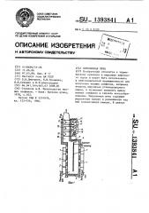 Пиролизная печь (патент 1393841)