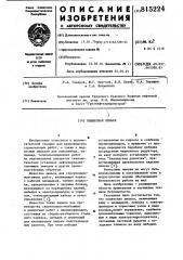 Подвесная люлька (патент 815224)