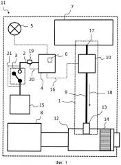 Способ и устройство для опорожнения подающего устройства для жидкой добавки (патент 2597271)
