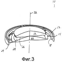 Аккомодирующая система искусственного хрусталика (патент 2501535)