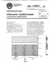 Футеровка печи с внутренней рекуперацией тепла (патент 1196657)