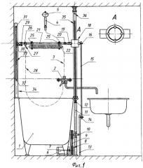 Способ проведения гидромассажных процедур динамического вида в бытовой ванне (патент 2385191)