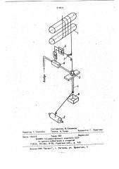 Устройство для передачи нити к машине для производства искусственных нитей (патент 910871)