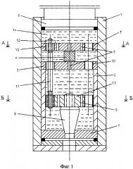 Устройство для испытания образца материала на сжатие при высоких гидростатических давлениях (патент 2655043)