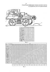 Способ идентификации номера грузового вагона и устройство для его осуществления (патент 2578399)