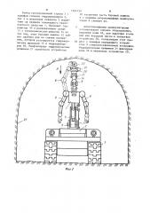 Шахтный самоходный манипулятор (патент 1204739)