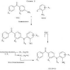Аминобензофеноны как ингибиторы il-1 бета и tnf-альфа, фармацевтическая композиция и способ лечения и/или профилактики воспалительных заболеваний (патент 2247719)