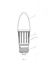 Светодиодная лампа общего назначения (патент 2663178)