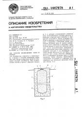 Способ возведения сваи в грунте (патент 1447978)