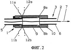 Способ удержания уточной нити; бесчелночный ткацкий станок с зажимным устройством для уточной нити, в частности для осуществления способа, и патрон в качестве сменного блока для применения в смесительной трубке бесчелночного ткацкого станка (патент 2291236)