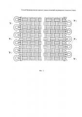 Способ формирования кромок тканых изделий на рапирном ткацком станке (патент 2655911)