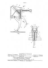 Предохранительное устройство крабочим органам для обработкипочвы (патент 828997)