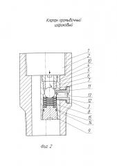 Клапан промывочный шариковый (патент 2654111)