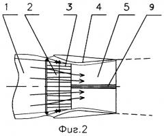 Выходное устройство воздушно-реактивного двигателя с управляемым вектором тяги (патент 2276740)