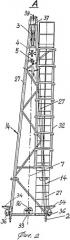 Оголовок башни башенного крана (патент 2350546)