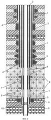 Способ строительства конструкции глубокой скважины, тампонажный раствор для его осуществления и конструкция глубокой скважины (патент 2386787)