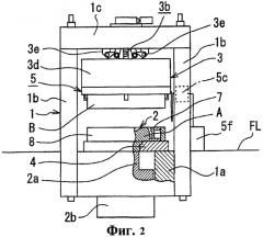 Пресс с нижним приводом (патент 2401714)