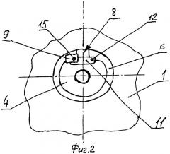 Промывочный узел бурового долота (варианты) (патент 2536884)
