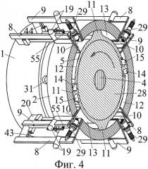 Роторный двигатель внутреннего сгорания и его рабочий цикл (патент 2418179)