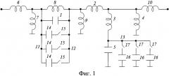 Полосовой высокоизбирательный перестраиваемый lс-фильтр (патент 2504897)