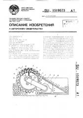 Устройство для перегрузки корнеплодов (патент 1519573)