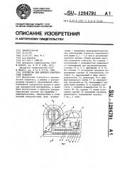 Устройство для доводки поверхностей вращения (патент 1284791)