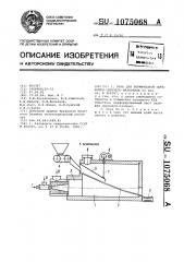 Печь для термической обработки сыпучего материала (патент 1075068)