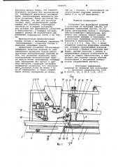 Установка для формования изделий с пустотами из бетонных смесей (патент 1004109)