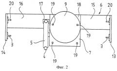 Канатный лифт с рабочим шкивом (патент 2246440)