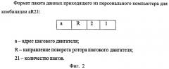 Способ управления шестнадцатью шаговыми двигателями по usb-каналу квазиодновременно (патент 2546315)