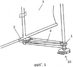 Самоустанавливающаяся парусная установка для отбора энергии потока (патент 2518763)