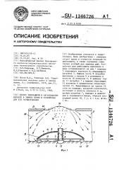 Способ рыбозащиты в загазованном карьере в зимнее время и устройство для его осуществления (патент 1346726)