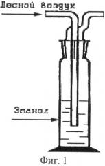 Способ определения летучих фитонцидов (патент 2502994)