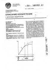 Способ пенного пожаротушения (патент 1651931)