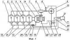 Газопоршневой двигатель с турбонаддувом (варианты) (патент 2541624)