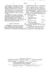 Полимерная композиция для нанесенияпокрытий ha металлические формы (патент 799951)