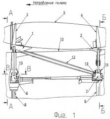 Устройство для соединения крыла с фюзеляжем летательного аппарата (патент 2448866)