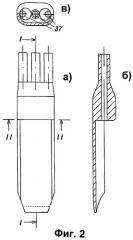 Капсула для соединительного или нагрузочного конца электрического кабеля с ленточным нагревателем и способ ее изготовления (патент 2253192)