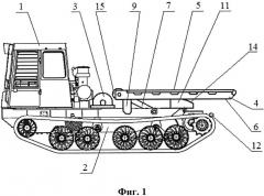 Гусеничное транспортное средство (патент 2656789)