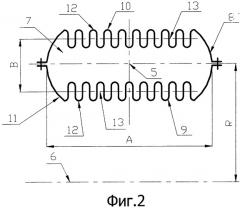 Манометрическая пружина с возрастающей характеристикой (патент 2279042)