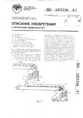 Устройство для очистки формовочных смесей от металлических включений (патент 1371710)