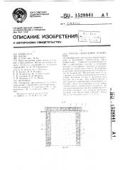 Способ укрепления основания (патент 1528841)