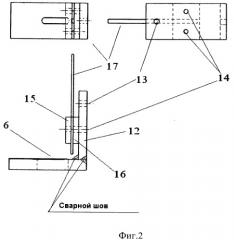 Нагрузочное устройство для исследования торцевого демпфирования колебаний лопаток вентилятора газотурбинного двигателя на вибростенде (патент 2494365)