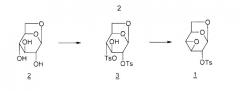 Короткий путь синтеза 1,6:2,3-диангидро-β-d-маннопиранозы (патент 2497829)